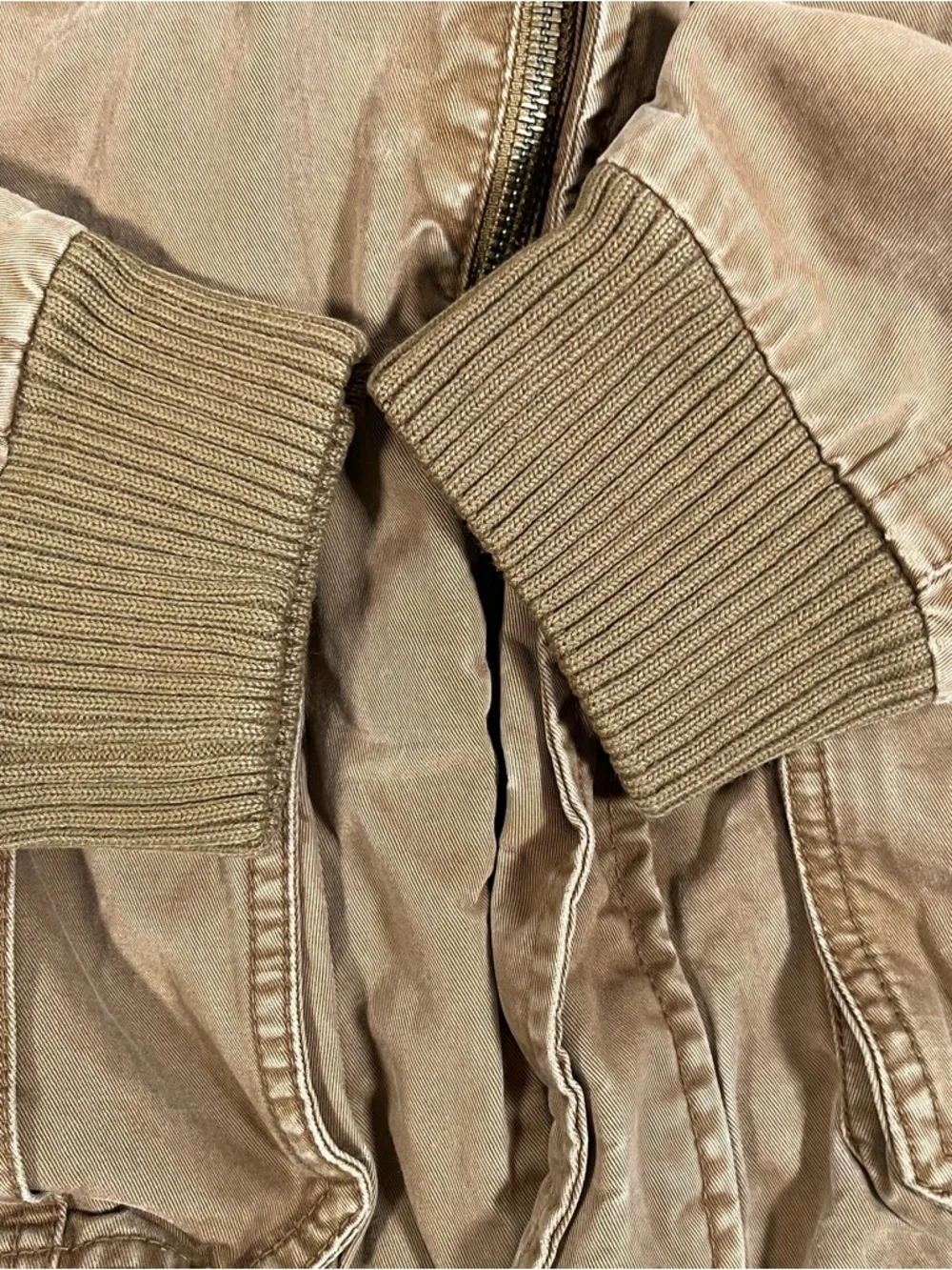 Vintage Old Navy Jacket Boys Xl Tan Y2K 90s Canvas Chore Barn Work Wear Utility - Picture 5 of 9